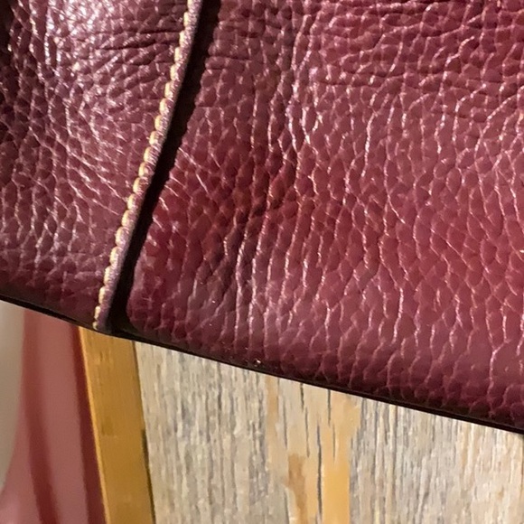 Dooney & Bourke Leather Shoulder Bag - Picture 2 of 9